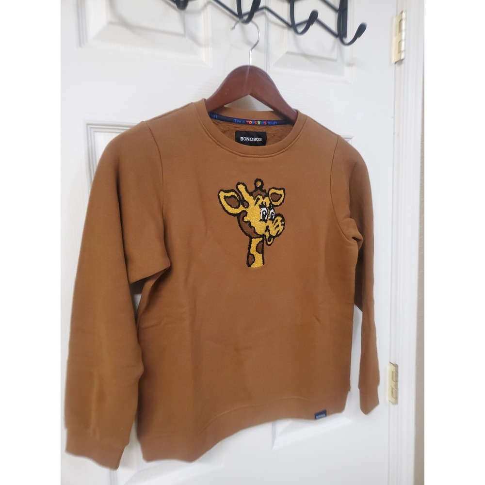 BONOBOS Kids Brown Giraffe Graphic supersoft Size 12 Toys R Us Kid - Picture 3 of 8
